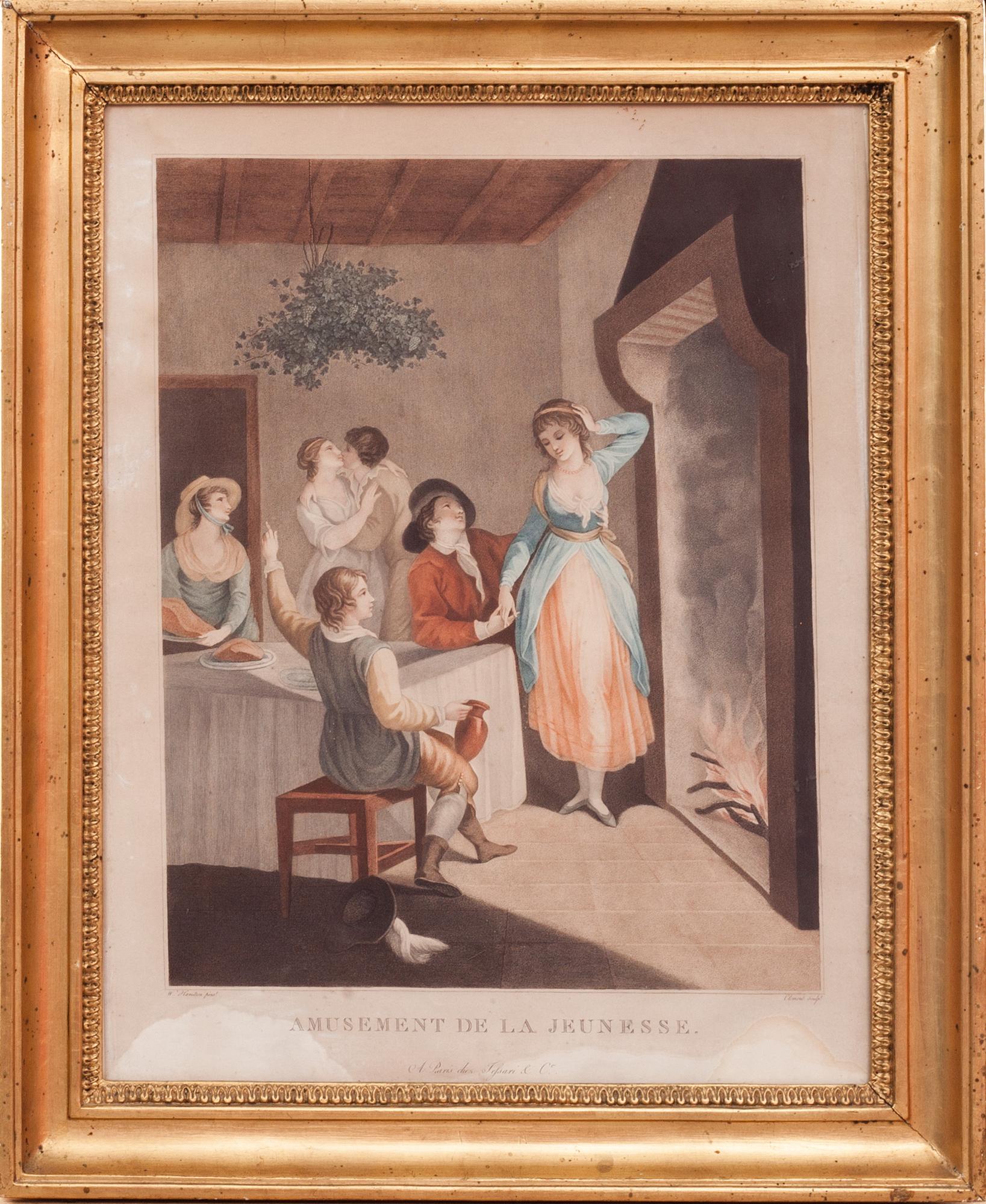 GRAVYRER, ett par, 1800-tal.