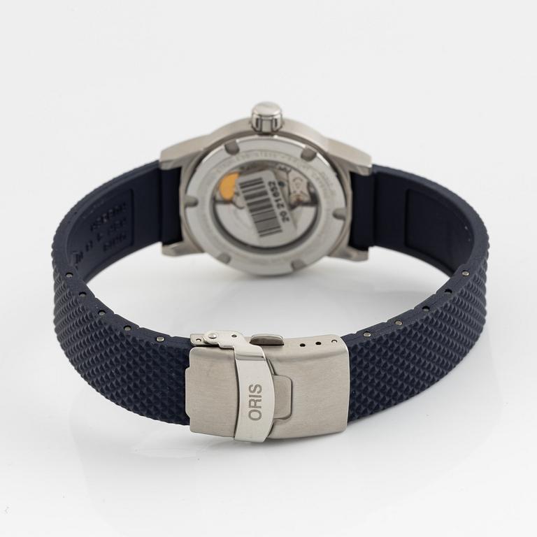 Oris, Big Crown, Day-Date, armbandsur, 35 mm.