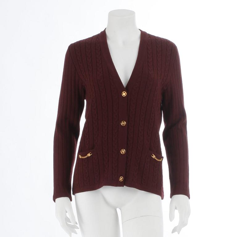 CÉLINE, cardigan. Storlek 44.