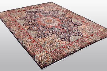 A carpet, Kashmar, ca 384 x 296 cm.