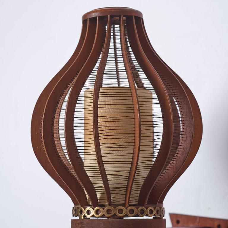 Erik Glemme, a pair of wall lamps, Sweden 1940-50's.