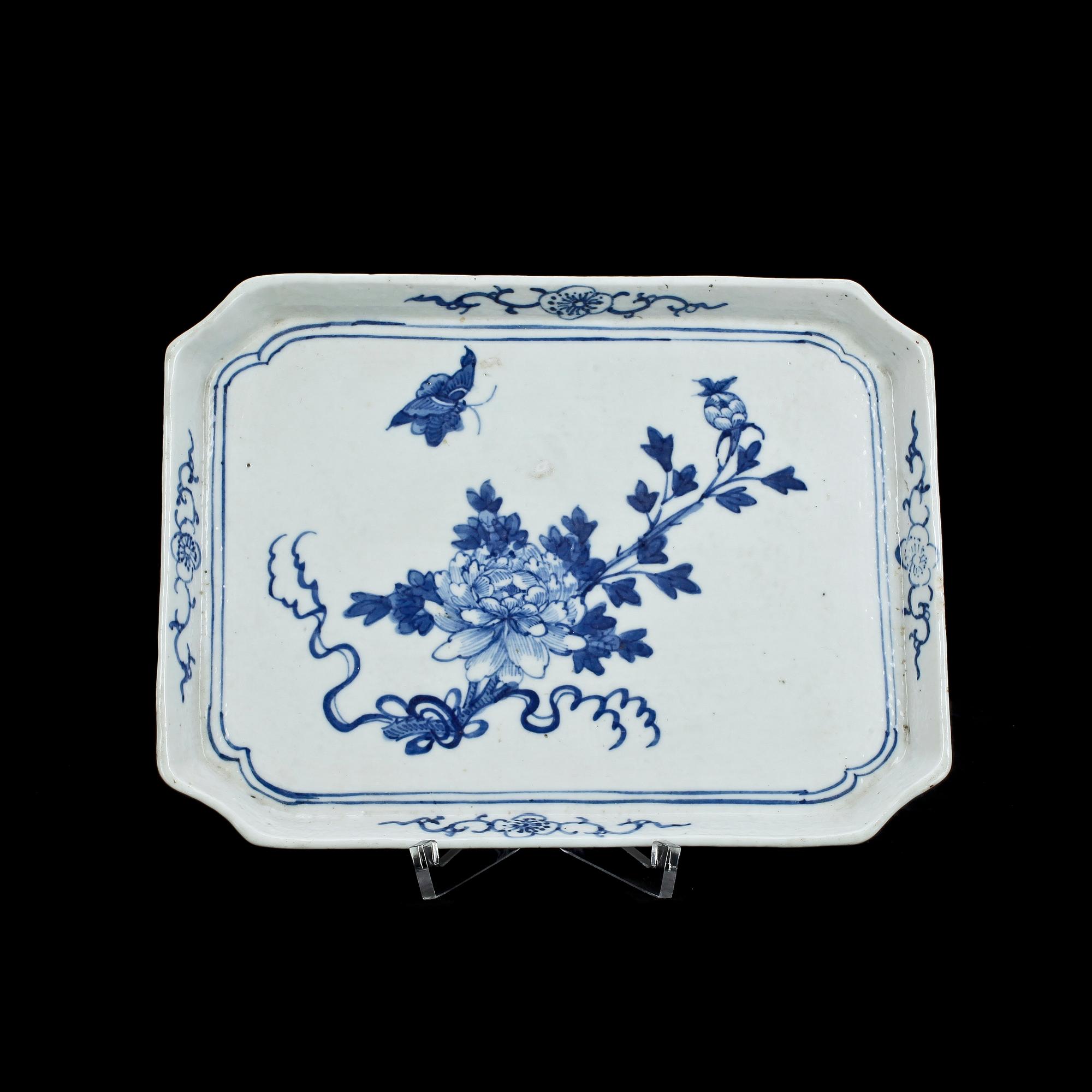 FAT, porslin. Kina, 1700/1800-tal.