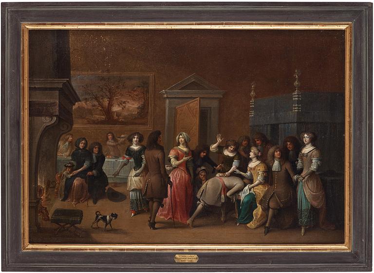 Hieronymus Janssens, "Spänna kyrka".