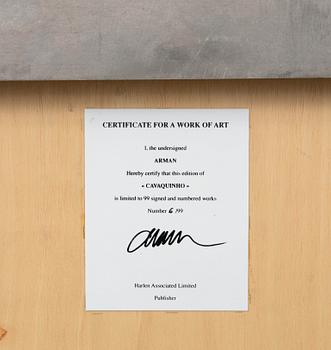 Arman (Armand Pierre Fernandez), "Cavaquinho".