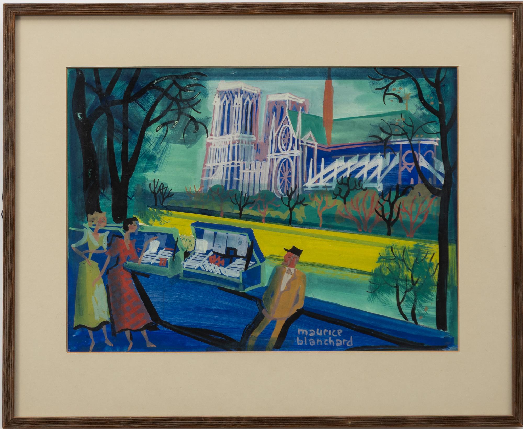 Maurice Blanchard, By Notre Dame, Paris.