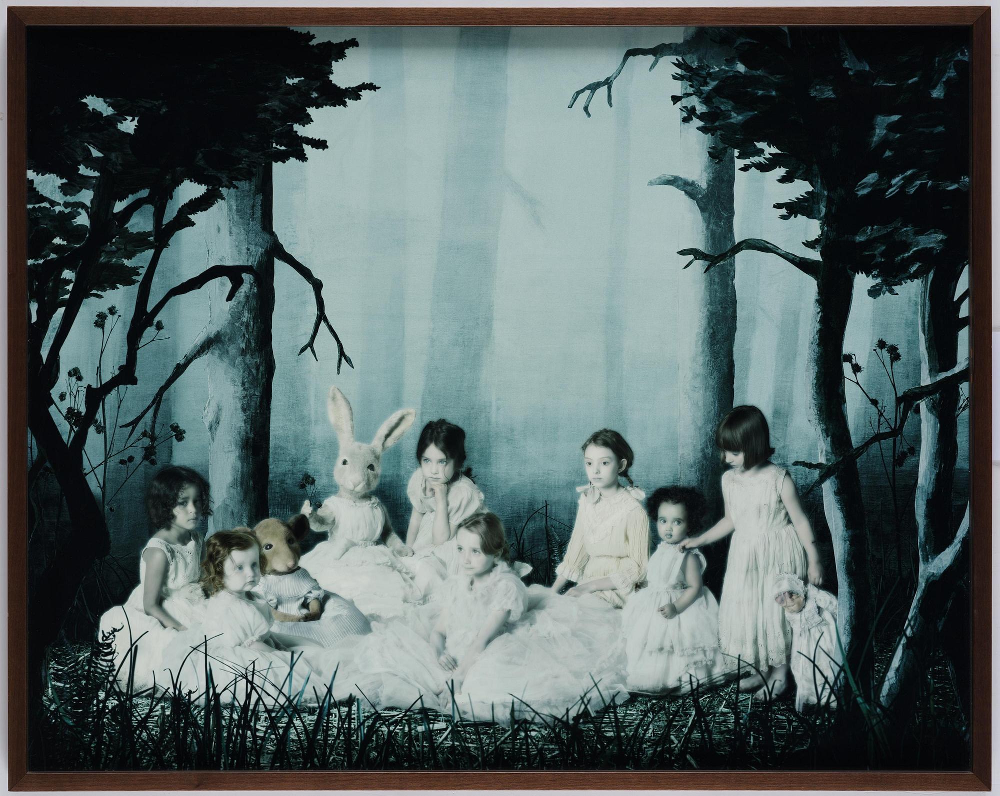 Helena Blomqvist, "Group Portrait in Forest", 2011.