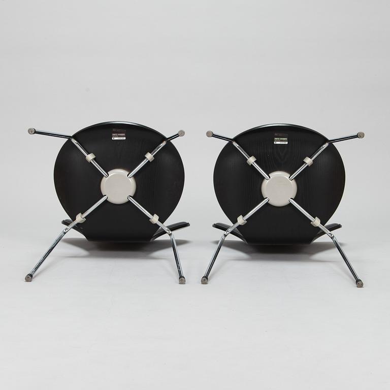 Arne Jacobsen, tuoleja, 5 kpl, "Sjuan", Fritz Hansen, Tanska.