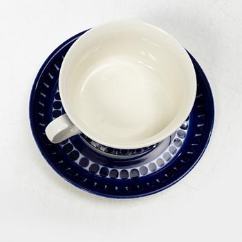 Ulla Procopé, kaffe/teservis, 15 delar, "Valencia", Arabia, Finland.