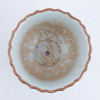 Ytterfoder, kompaniporslin, Kina, Qianlong (1736-95).