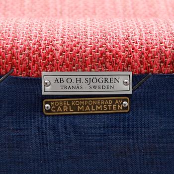 SOFFA, Carl Malmsten, AB O.H Sjögren, Tranås, 1900-talets andra hälft.