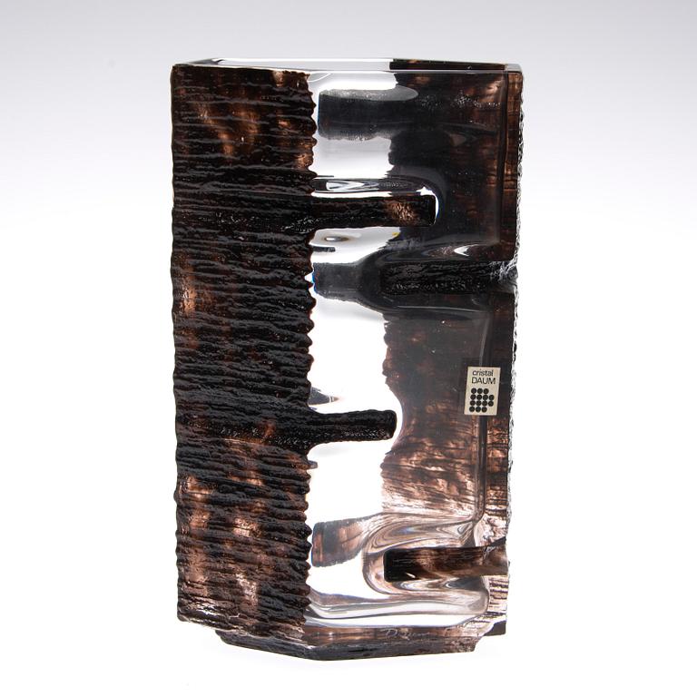 VAS, glas, signerad, Daum, Frankrike, 1900-talets senare hälft.