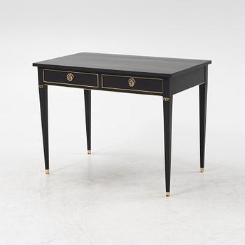 A Gustavian style desk, around 1900.