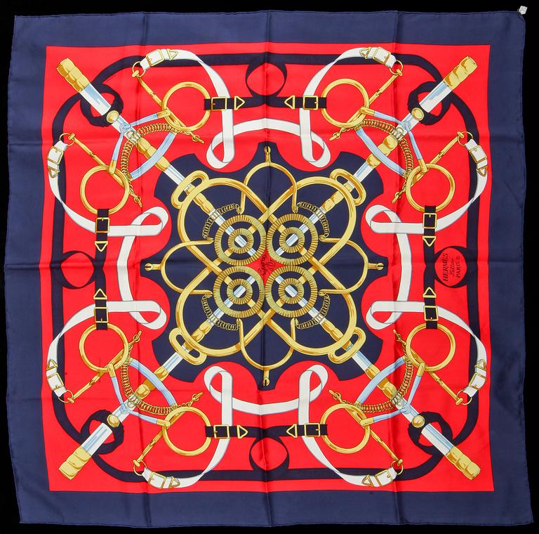 SCARF, Hermès, "Eperon d'Or".