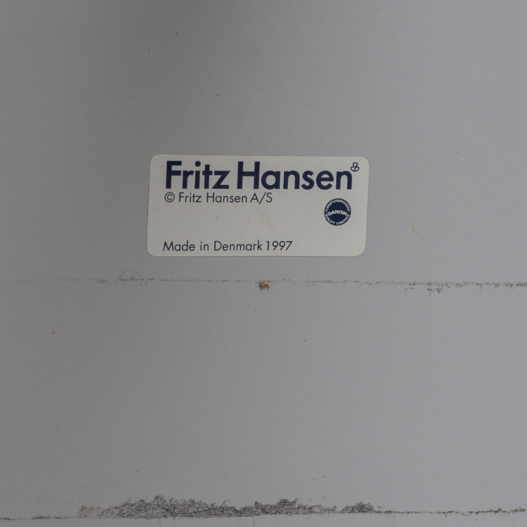 ARNE JACOBSEN, a sofa table for Fritz Hansen, Denmark, 1997.