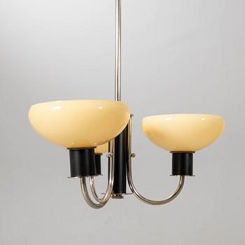 Erik Tidstrand, ceiling lamp, model "28890", Nordiska Kompaniet, 1930s-40s.