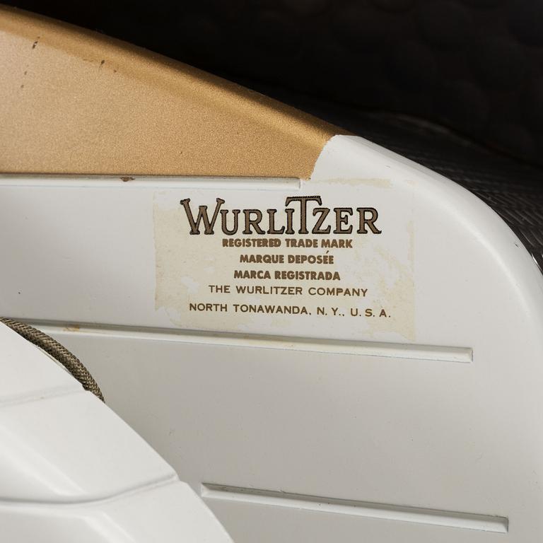 Jukebox, Wurlitzer modell 2100,  Rudolph Wurlitzer Company, North Tonawanda, New York, USA, 1957.
