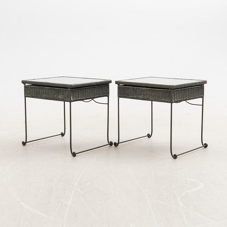 Sängbord, 1 par, 1900-/2000-tal.