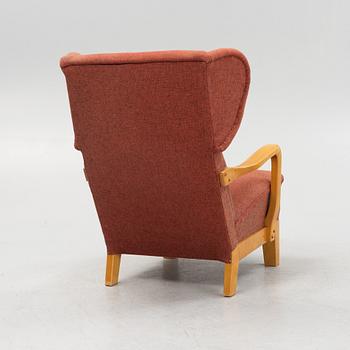 Erik Ahlsén, a Swedish Modern armchair, Kooperativa Förbundet/PUB, 1940's.