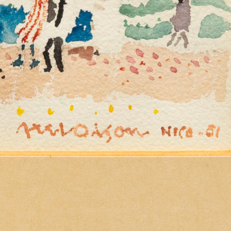 Axel Olson, From Nice.