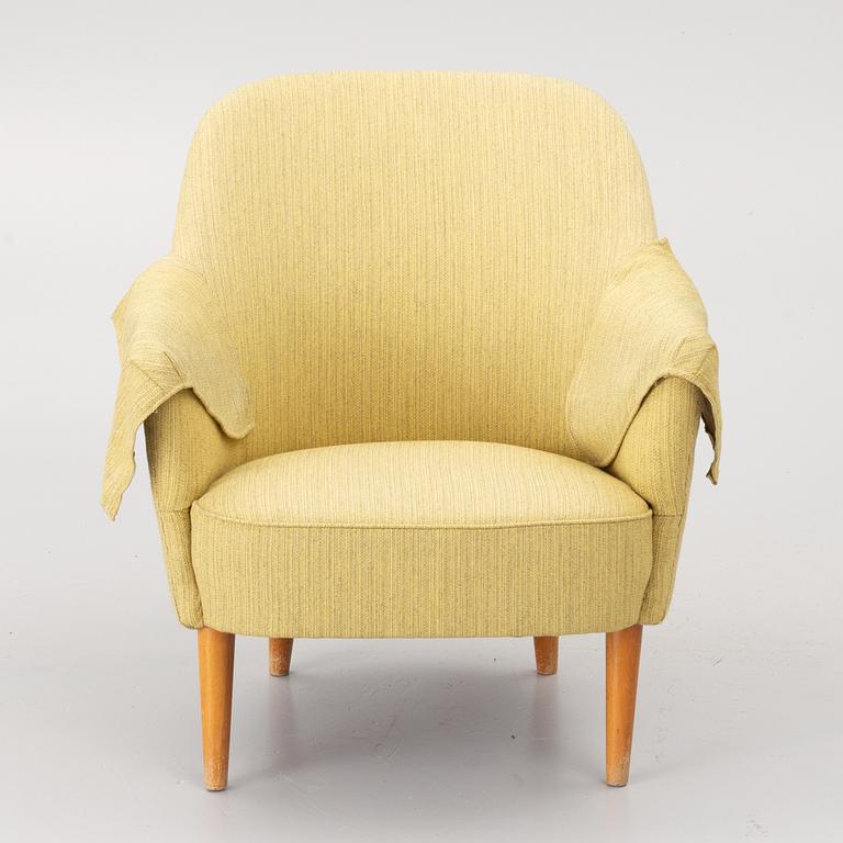 Carl Malmsten, a sofa and an armchair, 'Samspel'.