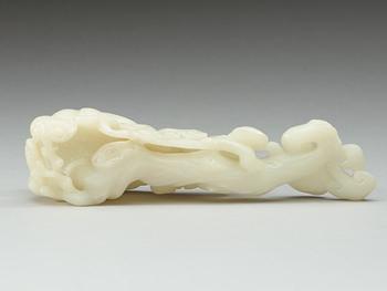 A nephrite ruyi sceptre, first half of 20th Century.