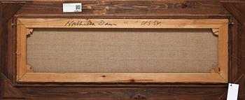 AXEL LIND, olja på duk, sign.