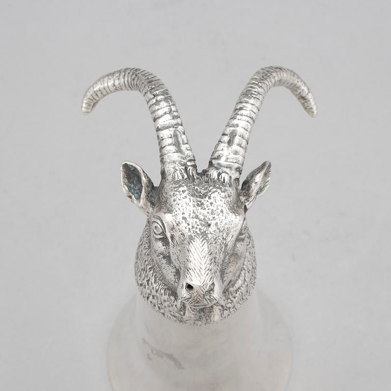 JAKTBÄGARE, Nysilver, 1900-talets andra hälft.