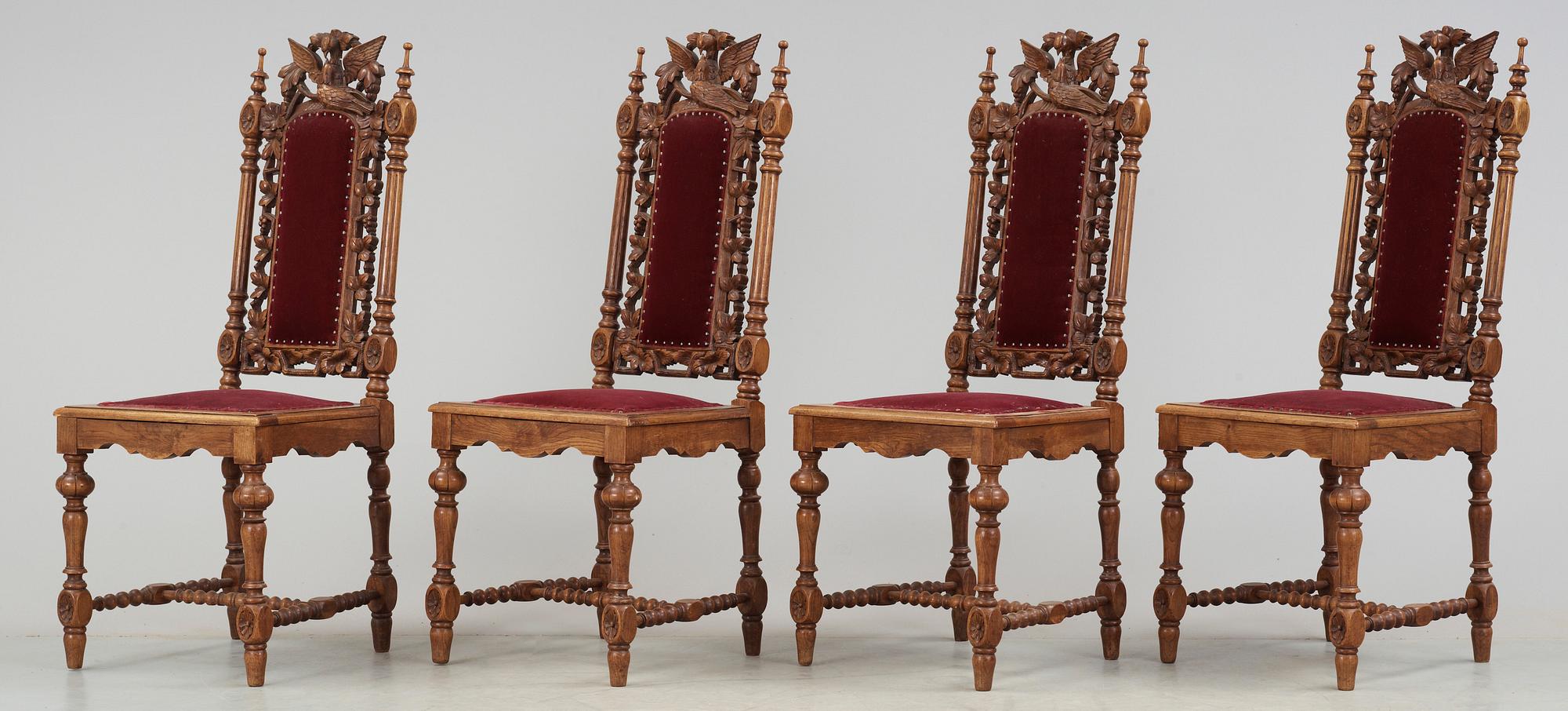 STOLAR, 4 st, Nyrenässans, 1800-talets slut.