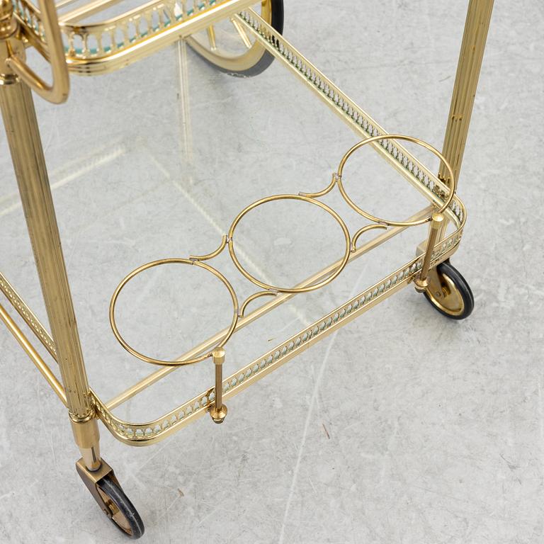 A serving trolley, second half of the 20th century.