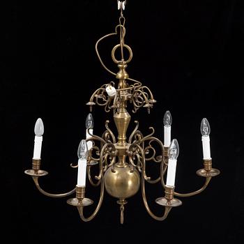 Ljuskrona, barockstil, 1900-tal.