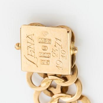 Armlänk, 18K guld.