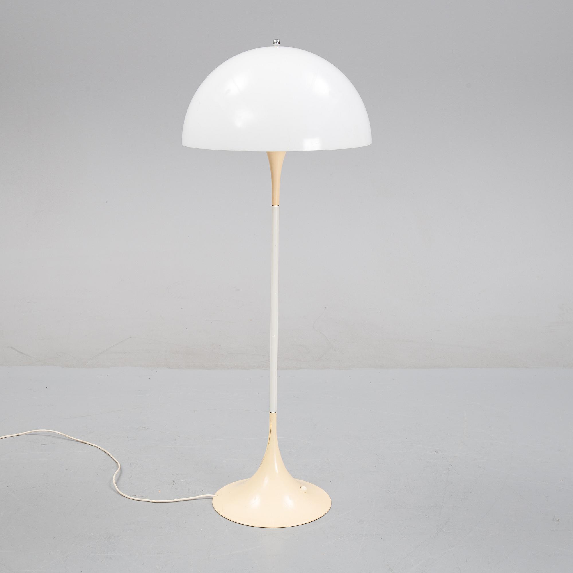 Verner Panton, a 'Pantella' floor light, Louis Poulsen, Denmark.