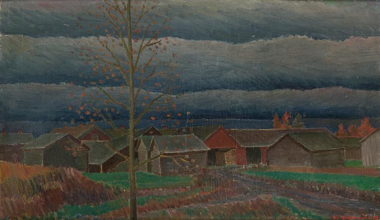 Veikko Vionoja, Cottage Landscape.