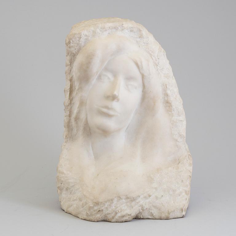 AUGUSTE RODIN, efter, skulptur, stenmassa, signerad.