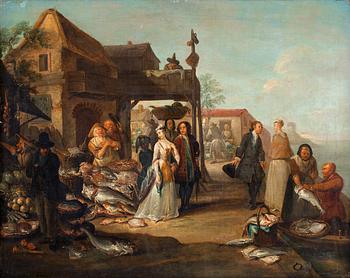 334. Egbert van Heemskerk, Fishmarket.