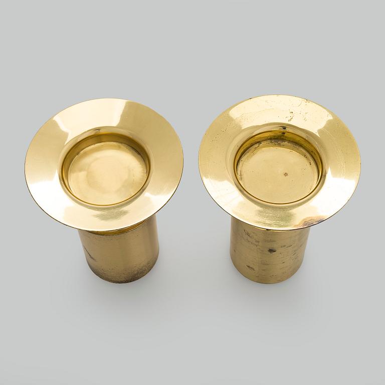 Tapio Wirkkala, Ljusstakar, 2 st, Kultakeskus Oy, Finland.