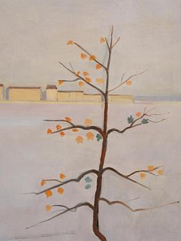 Einar Jolin, "Stockholm från Långholmsparken I".