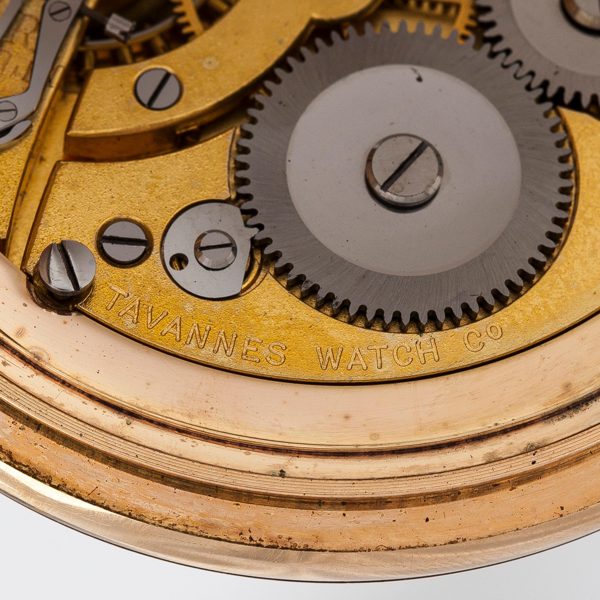 Tavannes Watch Co, fickur, savonett, 55,5 mm.