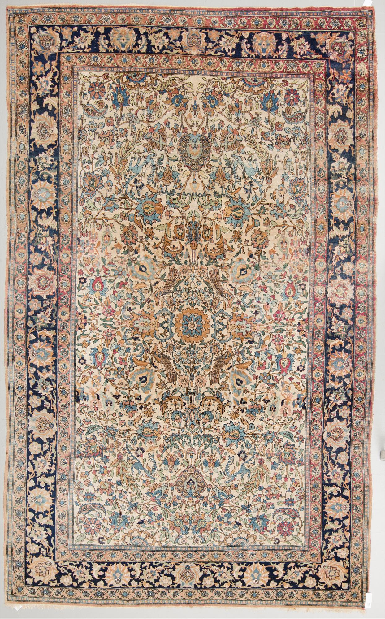 MATTA, antik, sannolikt Teheran. Ca 343x222 cm.