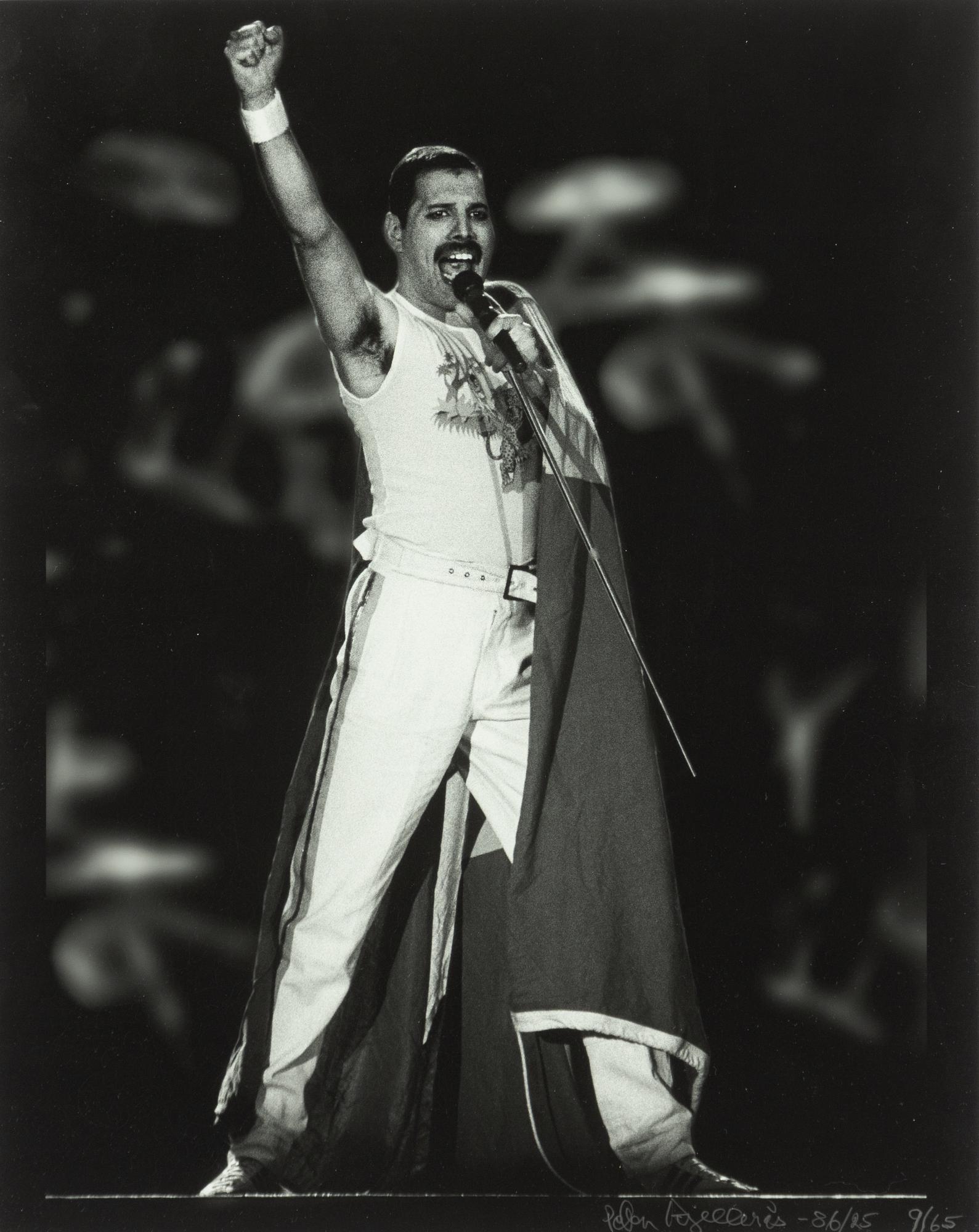 Peter Kjellerås, "Freddie Mercury, Råsunda", 1986.