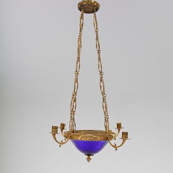 TAKAMPEL, empire, 1800-tal. Höjd ca 65 cm.