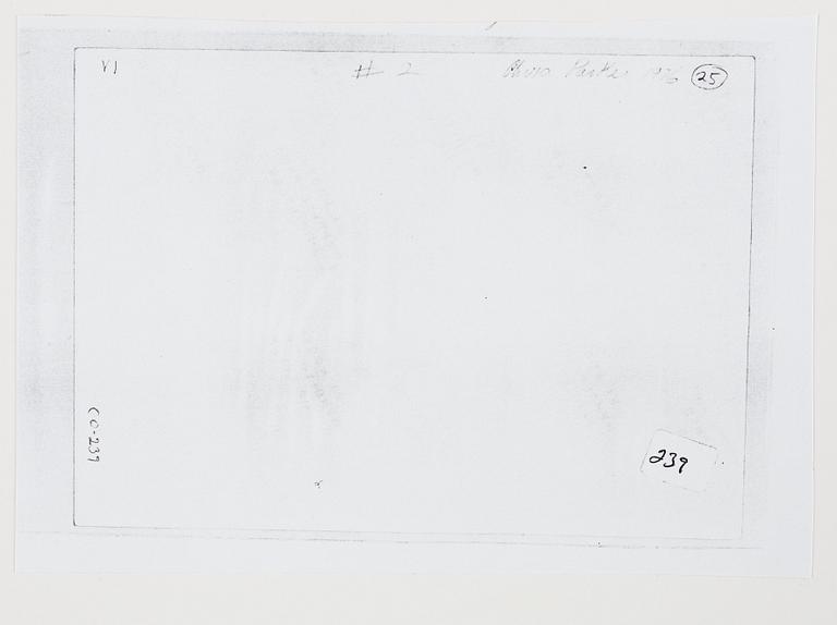 Olivia Parker, photograph signed and dated 1975 on verso.