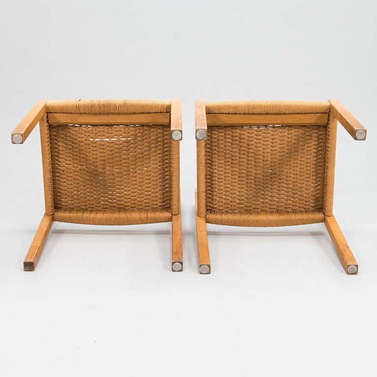 Jørgen H. Møller, six 1960's charis for J. L. Møller Models, Denmark.