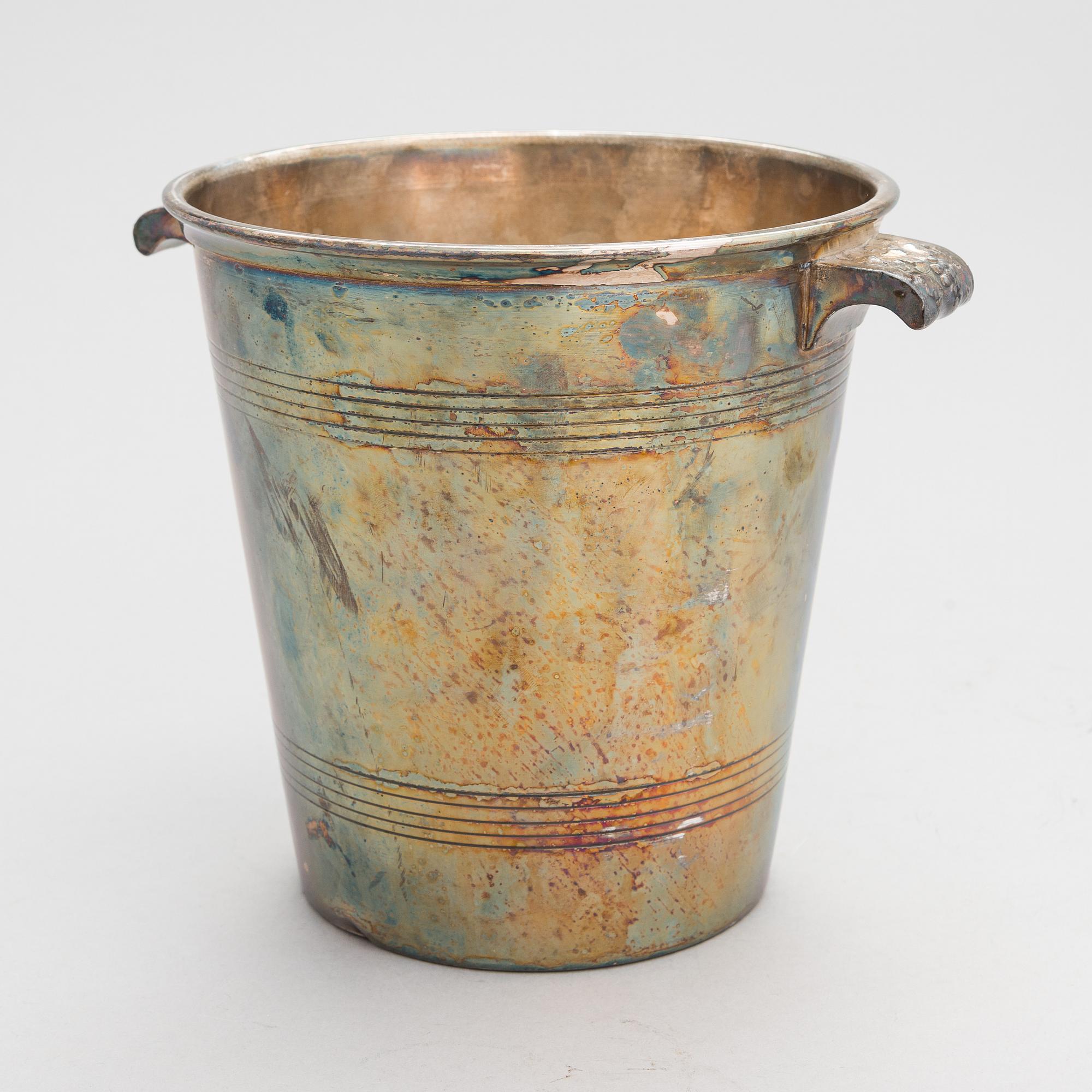 Champagne cooler, Monopole, Argit, France 1930s.