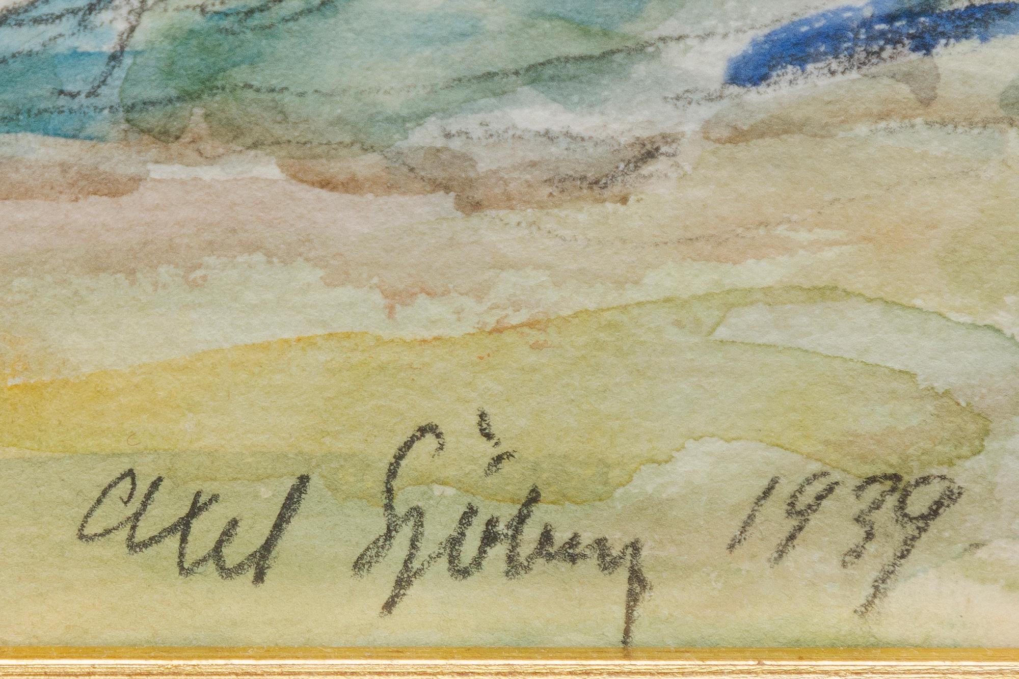 Axel Sjöberg, Solbelyst fjäll.