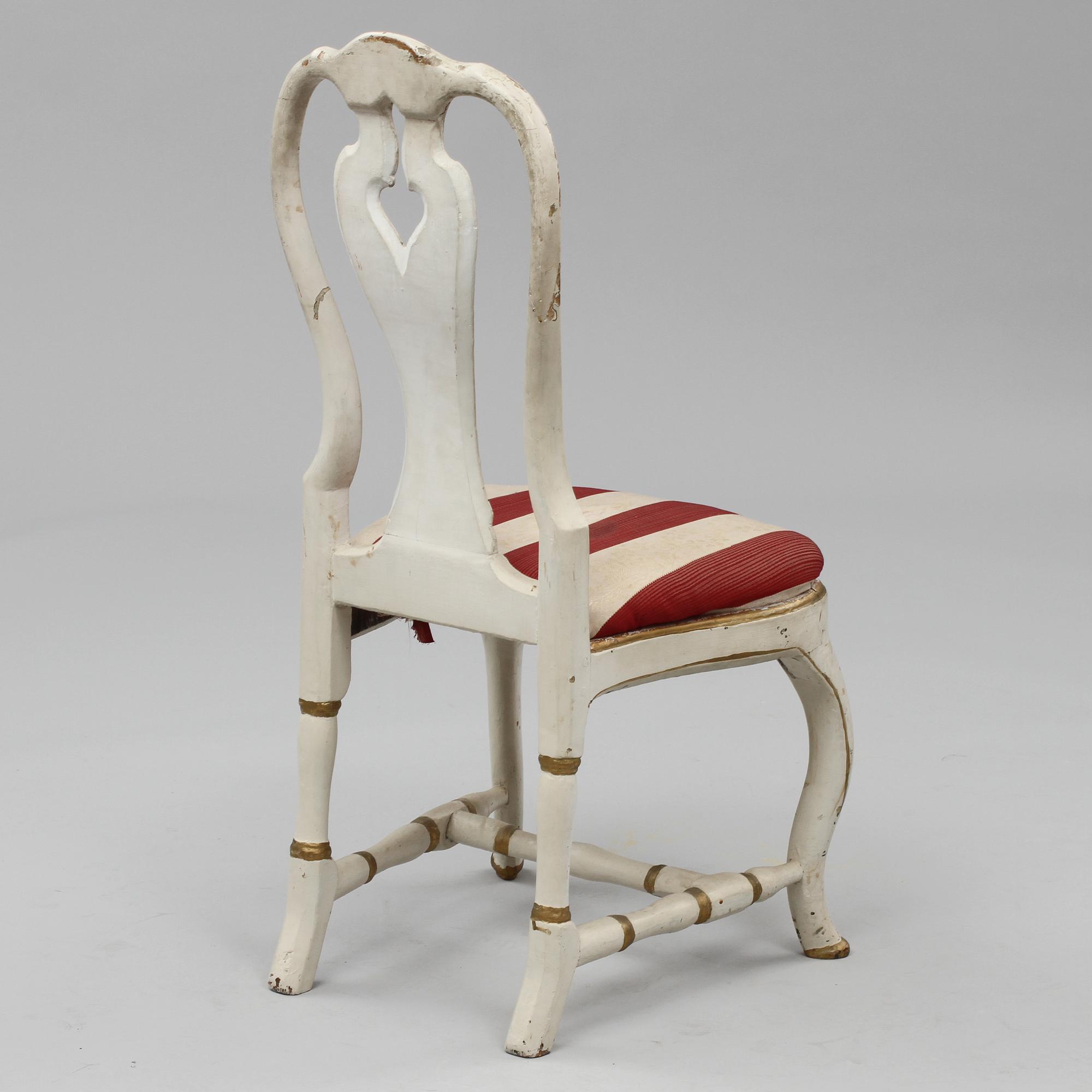 STOL, senbarock, omkring 1700-talets mitt.