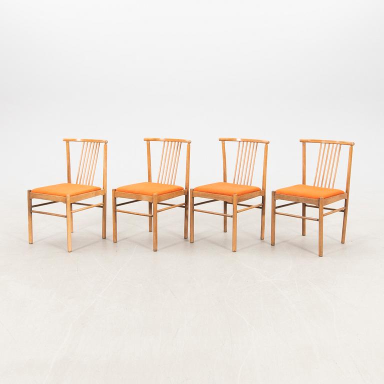 Erik Wörtz chairs 4 pcs "Lyran" for IKEA 1960s/70s.