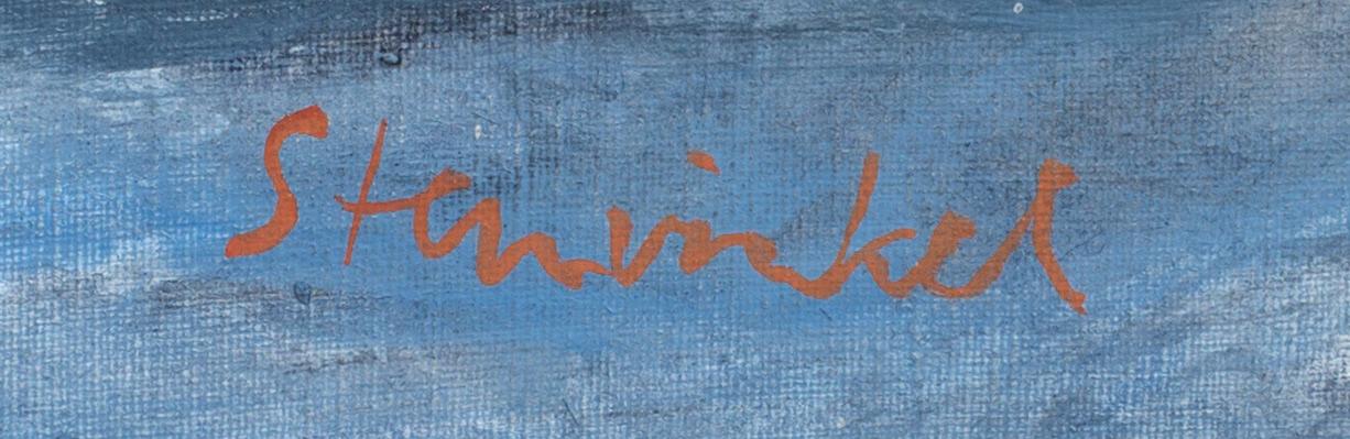 JAN STENVINKEL, olja på duk signerad.