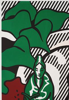 Roy Lichtenstein, "Still Life with Figurine", from Six Still Lifes.