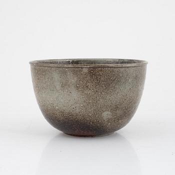 Stig Lindberg, a stoneware bowl, Gustavsberg Studio, Sweden 1964.